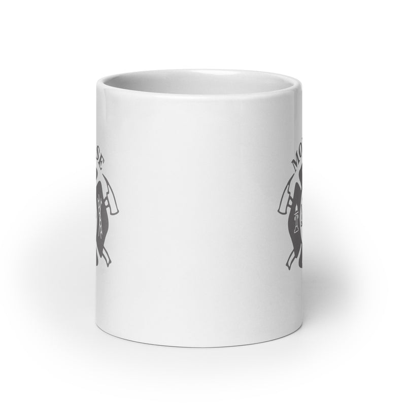 Taza blanca brillante MFD