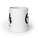 Taza blanca brillante GD614