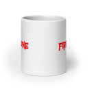 Taza blanca brillante Fire4One