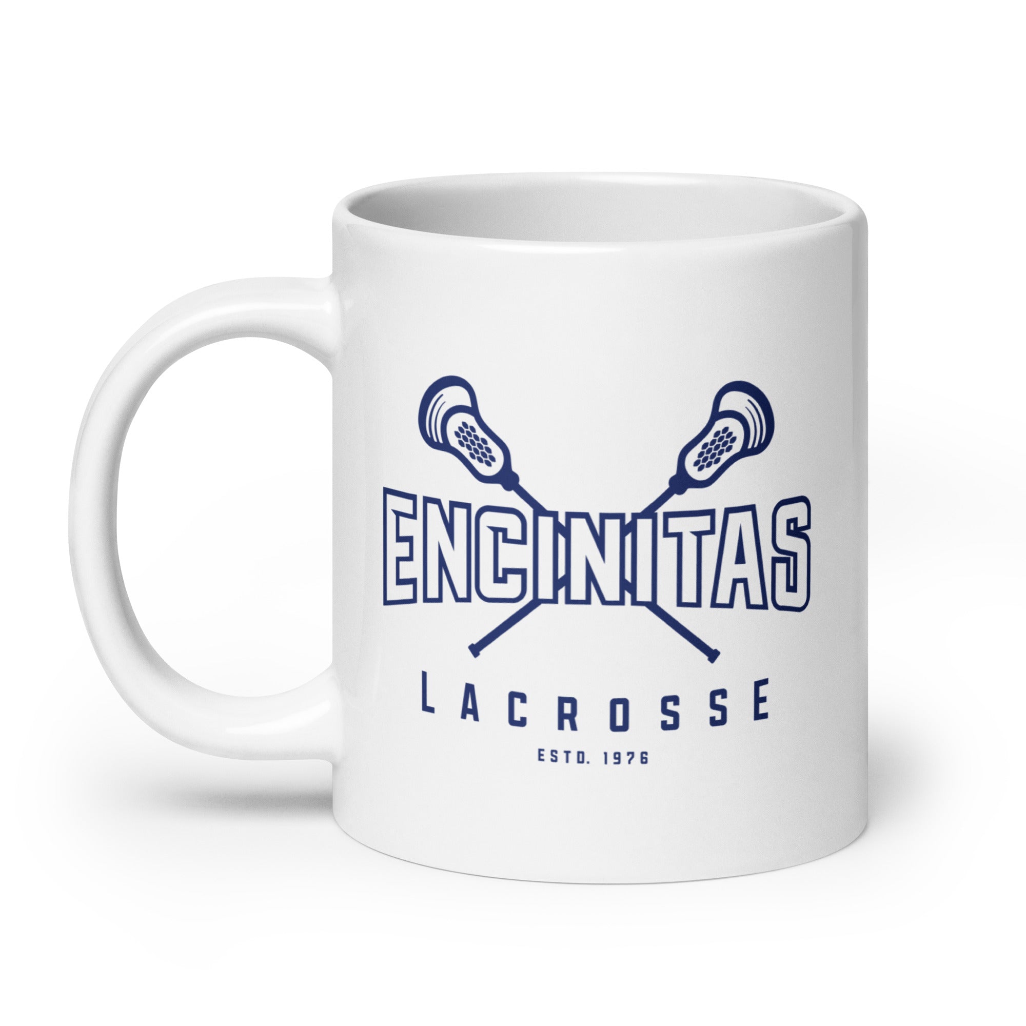 Taza brillante Taza blanca brillante