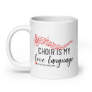 SSBC White glossy mug