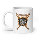 Taza blanca brillante Ballhogs