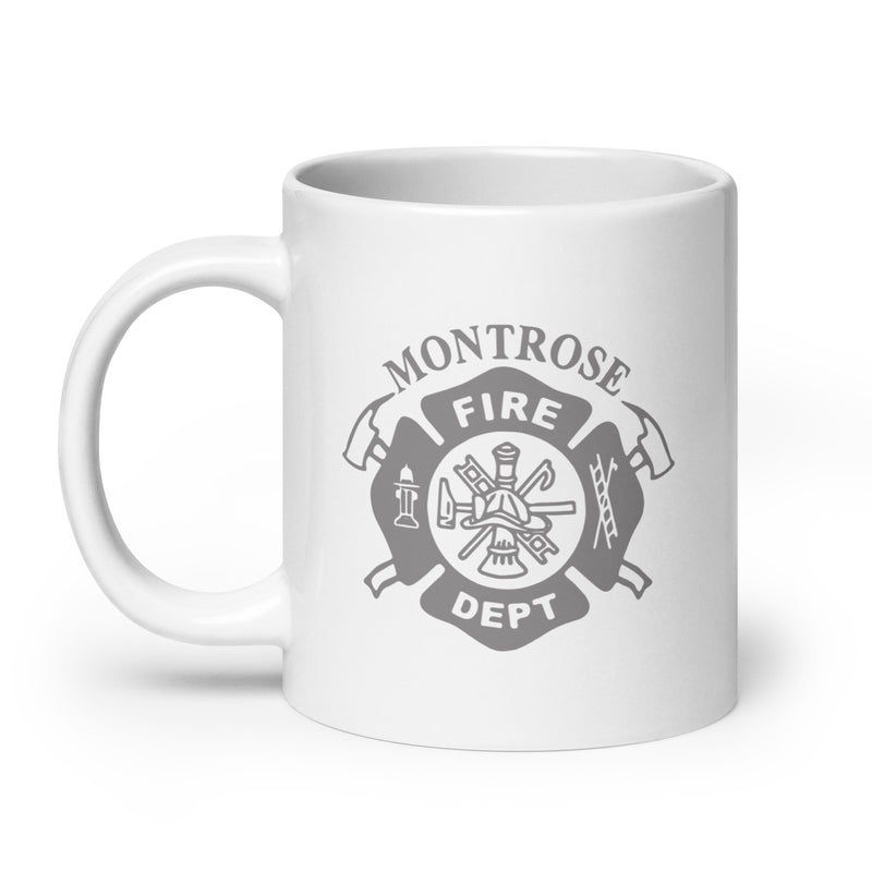 Taza blanca brillante MFD