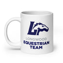 LET White glossy mug