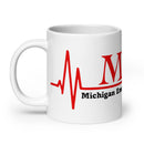 METI White glossy mug