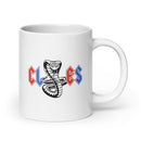 CLES White glossy mug