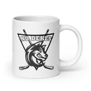 Taza blanca brillante No Dekes