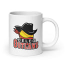 Taza blanca brillante de béisbol DO