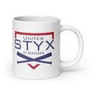 USOA White glossy mug