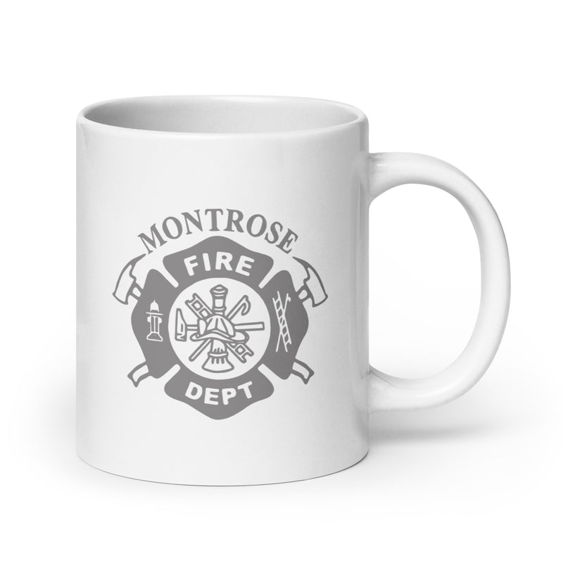 Taza blanca brillante MFD