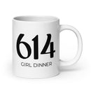 Taza blanca brillante GD614