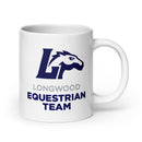 LET White glossy mug