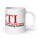 METI White glossy mug