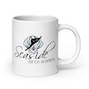 Taza blanca brillante SDA