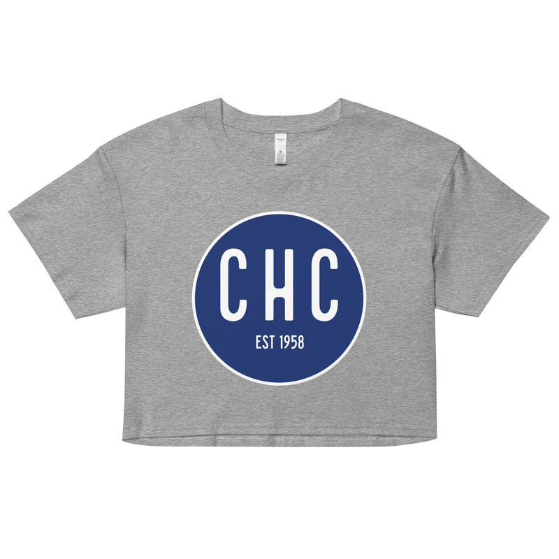 CHC EST1958 Women’s crop top