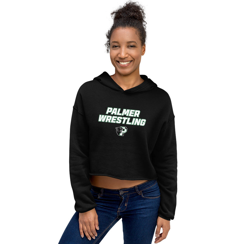 Palmer Wrestling Crop Hoodie