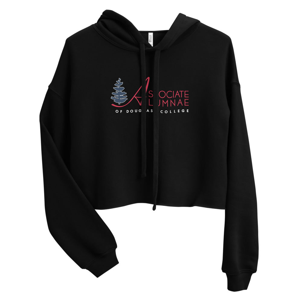 Sudadera con capucha corta de exalumna asociada de Douglass College