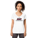 DBP Lacrosse TOC Women’s fitted v-neck t-shirt