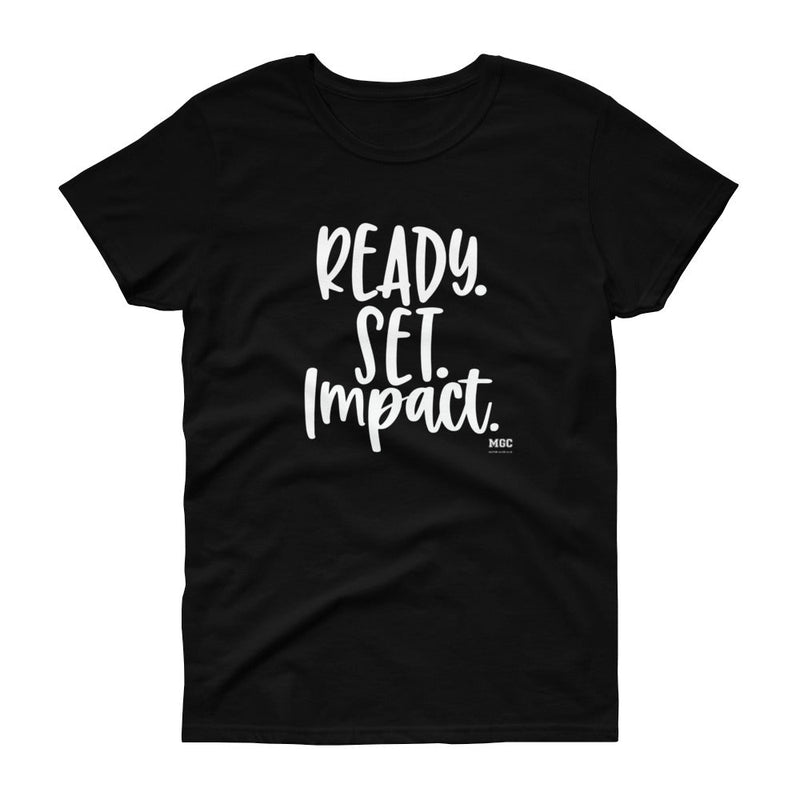 MGC Women's short sleeve t-shirt Ready Set Impact