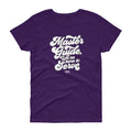 MGC Women's short sleeve t-shirt We're here to serve