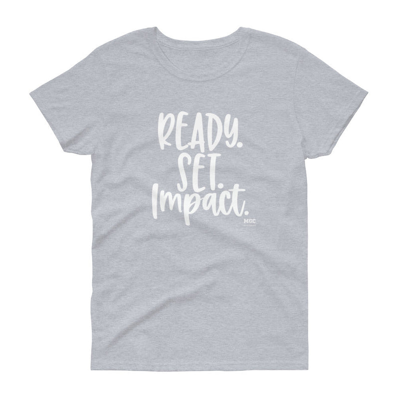 MGC Women's short sleeve t-shirt Ready Set Impact