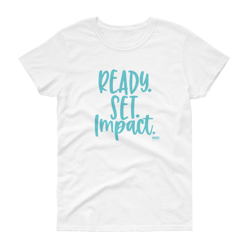 MGC Women's short sleeve t-shirt Ready Set Impact