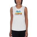Chimney Rock White Ladies’ Muscle Tank