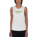 Chimney Rock Ladies’ Muscle Tank - Green Logo