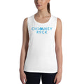 Chimney Rock Ladies’ Muscle Tank - Blue Logo