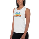 Chimney Rock White Ladies’ Muscle Tank
