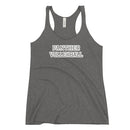 Camiseta sin mangas con espalda cruzada para mujer Panther