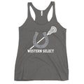 Camiseta sin mangas con espalda cruzada para mujer WL v2