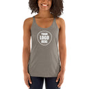 Camiseta sin mangas con espalda cruzada para mujer | Next Level 6733