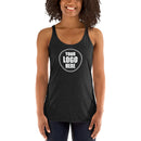 Camiseta sin mangas con espalda cruzada para mujer | Next Level 6733