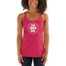 Camiseta sin mangas con espalda cruzada para mujer | Next Level 6733
