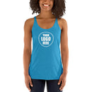 Camiseta sin mangas con espalda cruzada para mujer | Next Level 6733