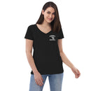 Bridgewater Basketball Women’s recycled v-neck t-shirt