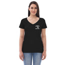 Bridgewater Basketball Women’s recycled v-neck t-shirt