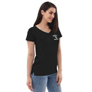 Bridgewater Basketball Women’s recycled v-neck t-shirt