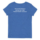LVMHAW Women’s v-neck t-shirt (MH Awareness Flag)