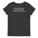 LVMHAW Women’s v-neck t-shirt (MH Awareness Flag)