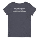 LVMHAW Women’s v-neck t-shirt (MH Awareness Flag)