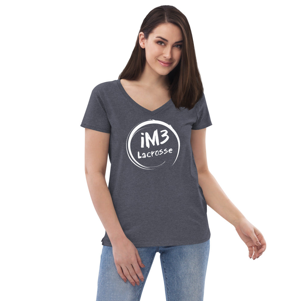 iM3 Women’s recycled v-neck t-shirt