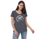 iM3 Women’s recycled v-neck t-shirt