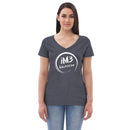iM3 Women’s recycled v-neck t-shirt