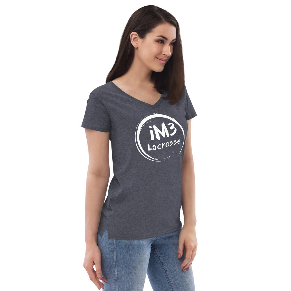 iM3 Women’s recycled v-neck t-shirt