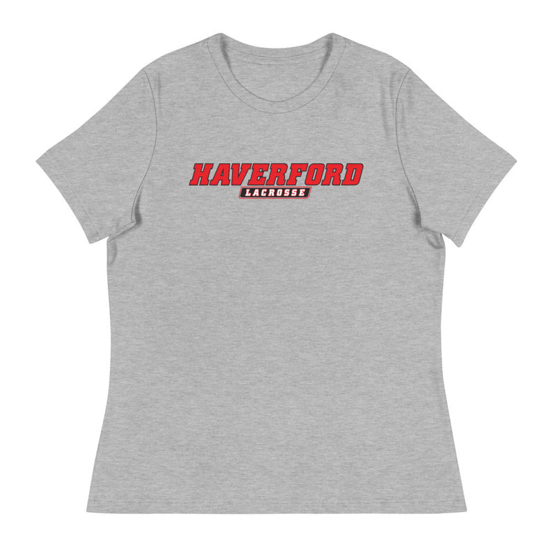 Haverford Men's Lacrosse Women's Relaxed T-Shirt