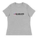 Camiseta relajada de kárate para mujer AAU v2