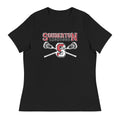 Camiseta relajada de lacrosse de Souderton para mujer