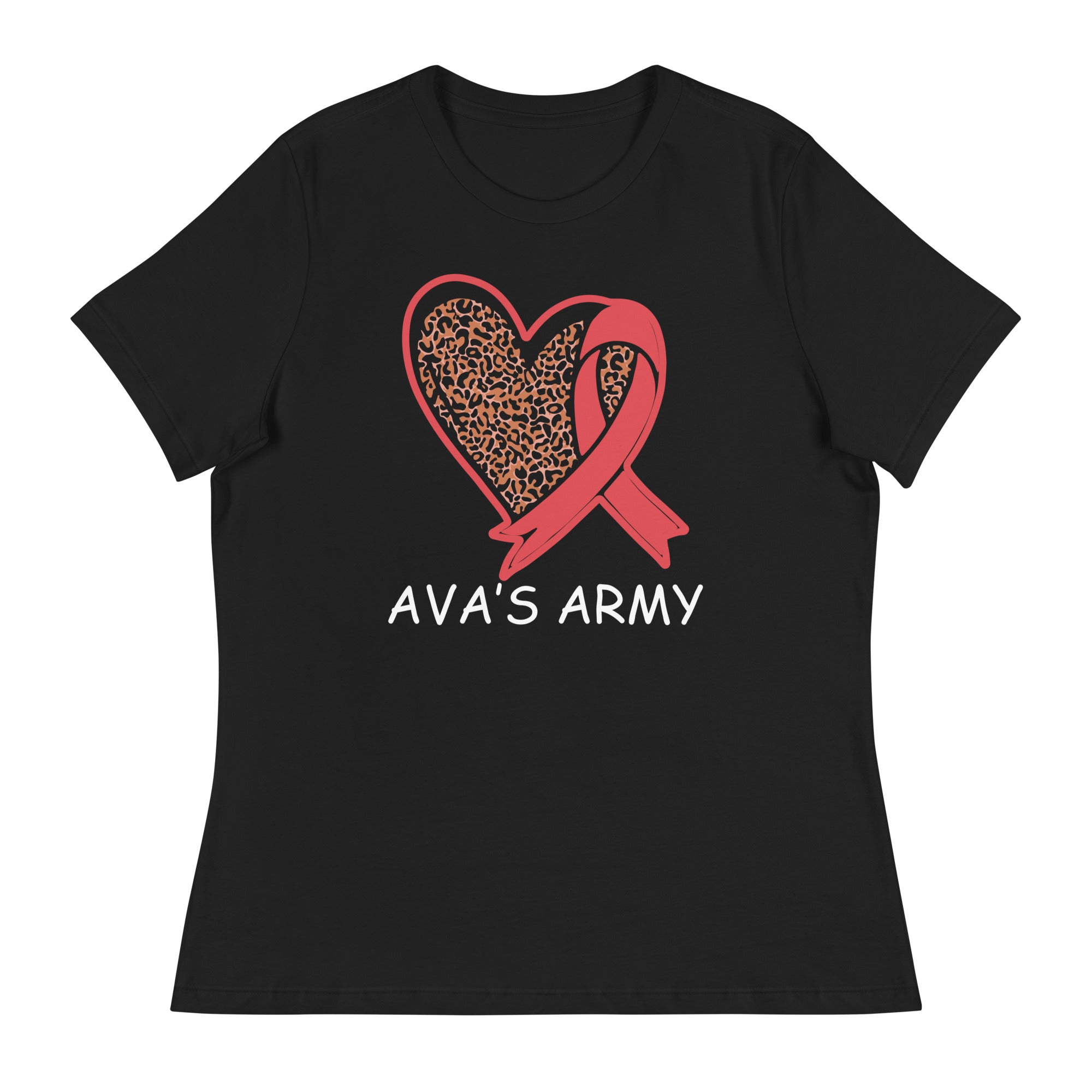 Camiseta holgada para mujer del ejército de Ava